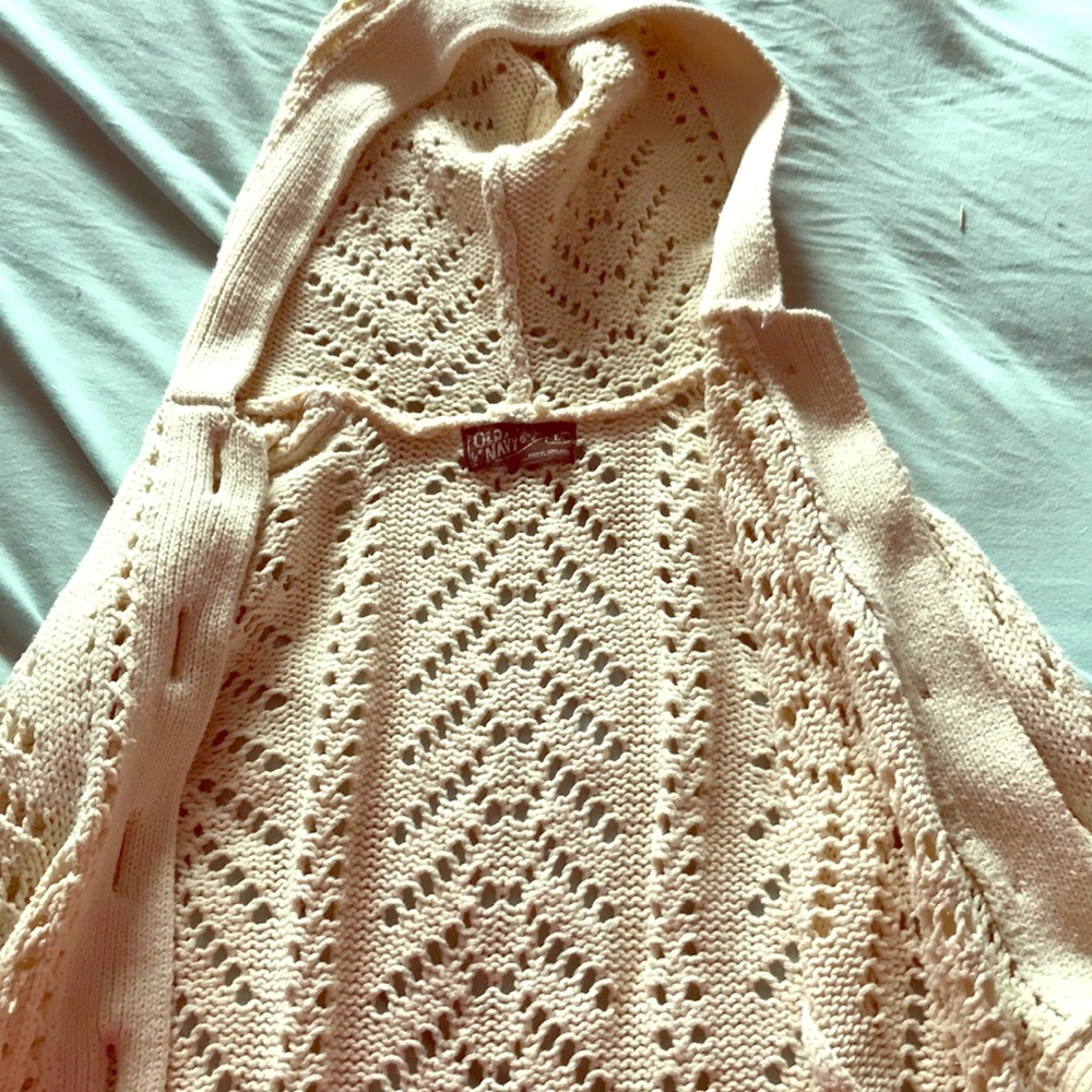 White/Tan Dress Coat